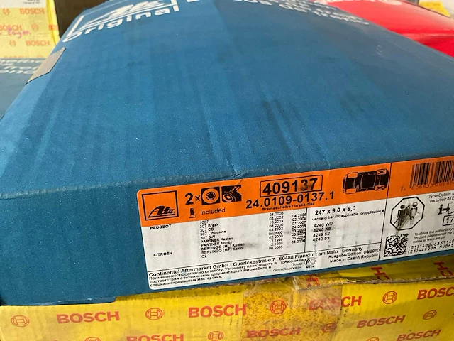 Ca. 32 diverse remschijven valeo/bosch/brembo/ate - afbeelding 12 van  14