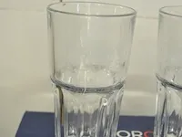 Ca. 32 glazen latte macchiato grotendeels in doos - afbeelding 3 van  4