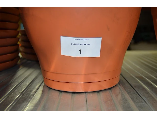 Ca 35 bloempot elho kleur terracotta - afbeelding 3 van  7