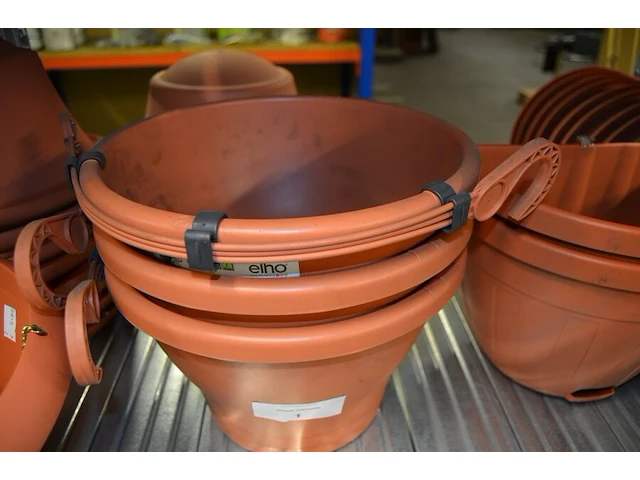 Ca 35 bloempot elho kleur terracotta - afbeelding 5 van  7