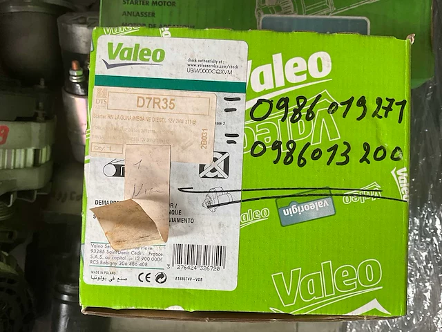 Ca. 35 diverse startmotoren valeo/bosch/everkraft/mahle - afbeelding 4 van  17