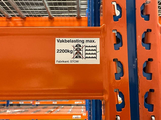 Ca. 37,5m stow palletstellingen - afbeelding 11 van  15