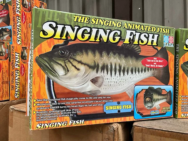 Ca. 400x animated singing fish + diversen - afbeelding 1 van  5