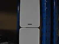 Ca. 45 dvd's, 2 dvd spelers, wekkerradio, 2 boxen onkyo - afbeelding 6 van  6