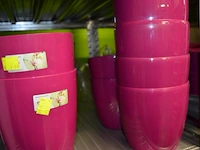 Ca 50 diverse bloempot in diverse kleuren - afbeelding 5 van  8