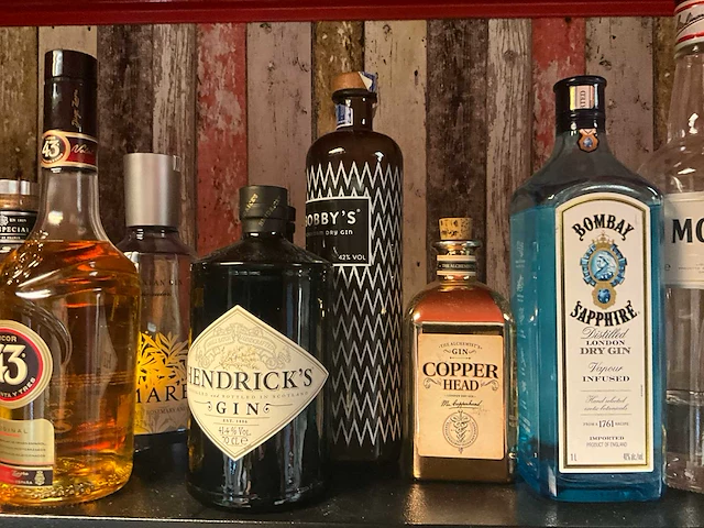 Ca 50 flessen diverse geestrijke drank - afbeelding 12 van  14