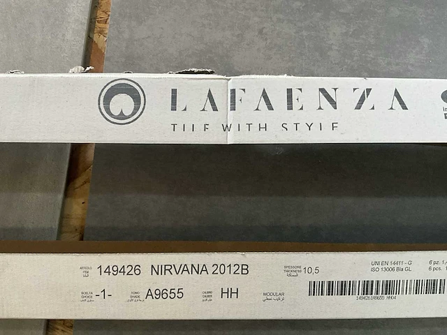 Ca. 5.7m2 keramische tegels lafaenza nirvana(20x120cm) - afbeelding 5 van  5