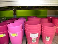 Ca 60 diverse bloempot in diverse kleuren - afbeelding 2 van  6