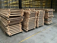 Ca. 60 houten legplanken voor palletstelling - afbeelding 1 van  3