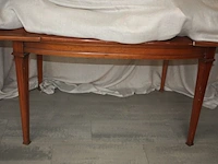 Ca. 8 plaids libeco, 13 kussens: libeco, pierre frey, mulberry, uitschuifbare houten tafel (28,37,38,39,42,55) - afbeelding 5 van  6