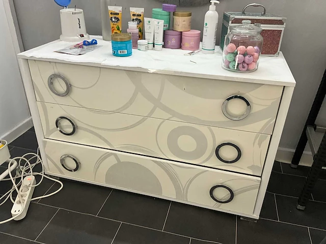 Cabinet/ladenkast met spiegel - afbeelding 3 van  9