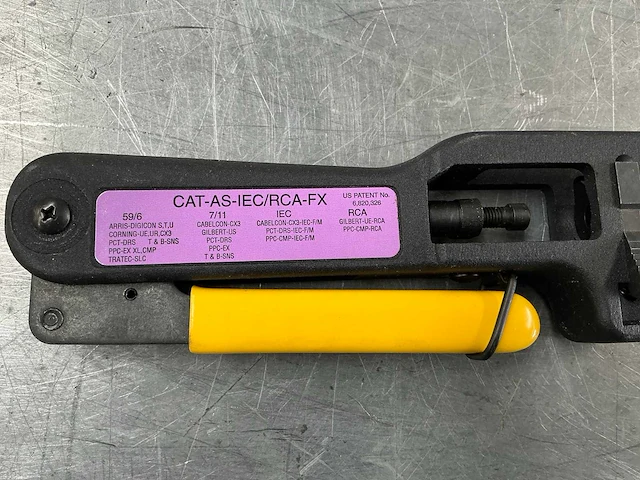 Cablematic tang coaxkabelconnectoren (3x) - afbeelding 3 van  3