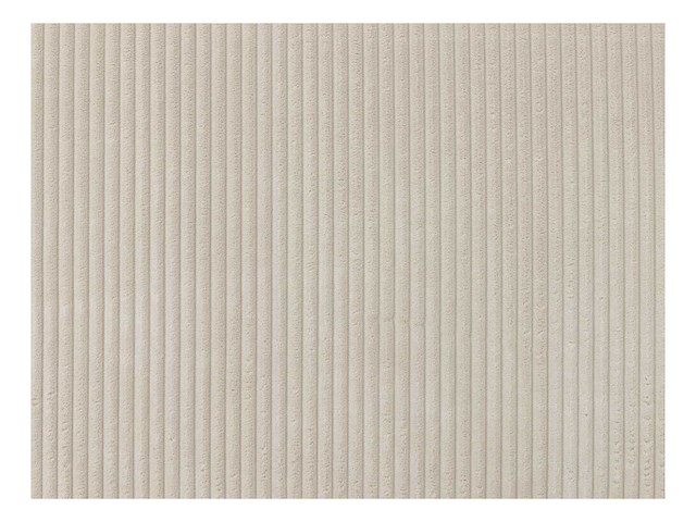 Cabrio rechterhoek bank in beige ribfluwelen - afbeelding 7 van  8