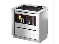 Cadel - kook 90 - inox - houtkachel - afbeelding 1 van  1