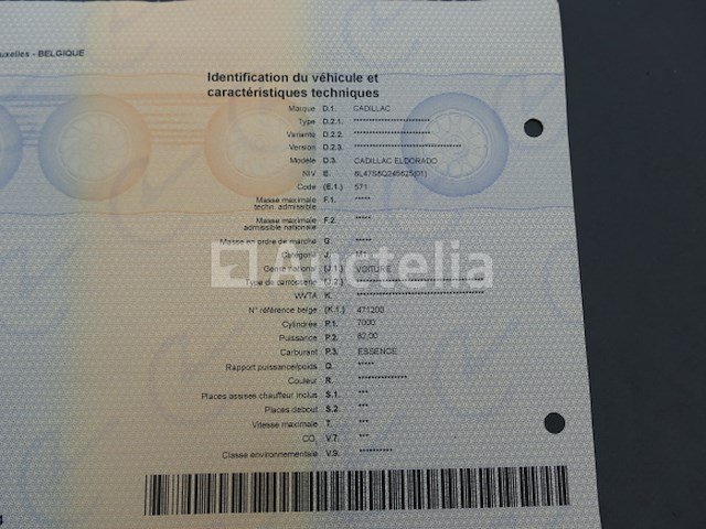 Cadillac cadillac eldorado voorouder auto (vin: 6l47s8q245625) - afbeelding 37 van  37