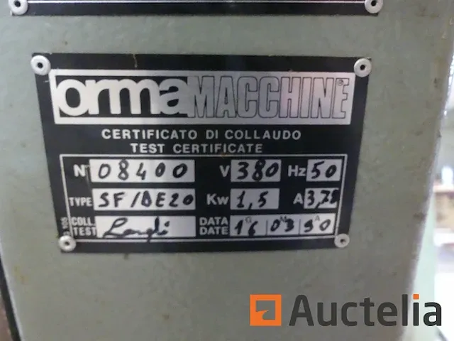 Cadreuse hydraulisch ormamachinne sf/de 20 - afbeelding 8 van  9