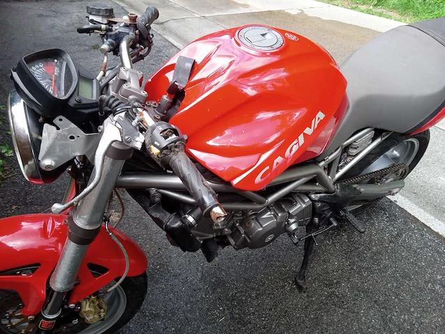 Cagiva - raptor - motorcycle - afbeelding 10 van  11
