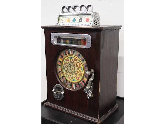 Caille bros - 1908 - ben hur - slotmachine - afbeelding 4 van  4