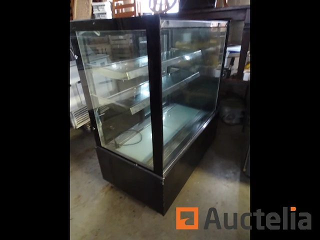 Cake showcase aanrechtkoelkast eden500 op wielen (2 schuifdeuren) - afbeelding 1 van  6