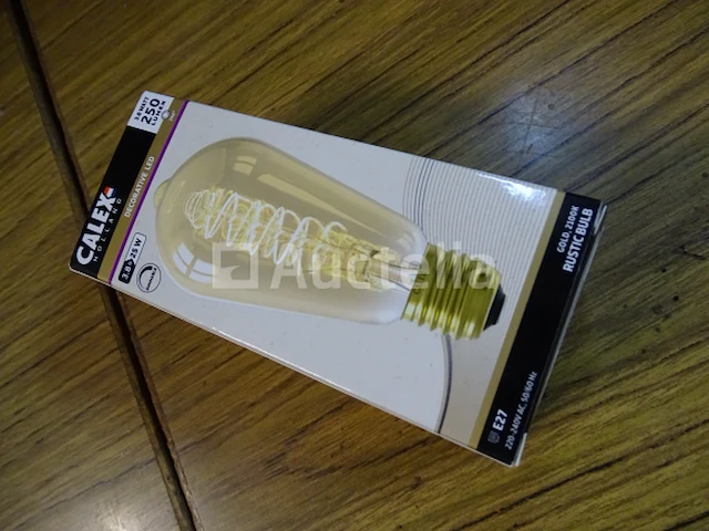 Calex e27 spiraal filament led lamp - afbeelding 3 van  3