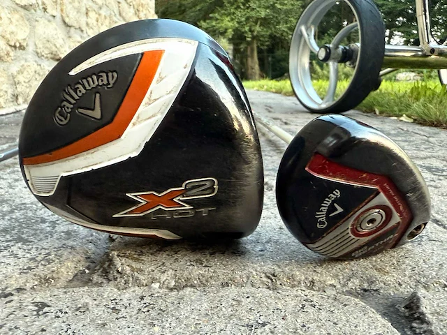 Callaway electrische golftrolley met clubs - afbeelding 13 van  31