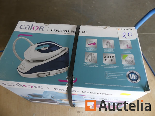 Calor express essential huishoudelijke stoomgenerator (sv6117c0) - afbeelding 3 van  6