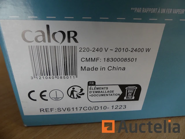 Calor express essential huishoudelijke stoomgenerator (sv6117c0) - afbeelding 6 van  6
