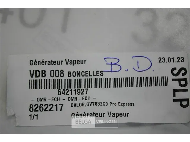 Calor gv7832c0 pro express stoomgenerator - afbeelding 4 van  4