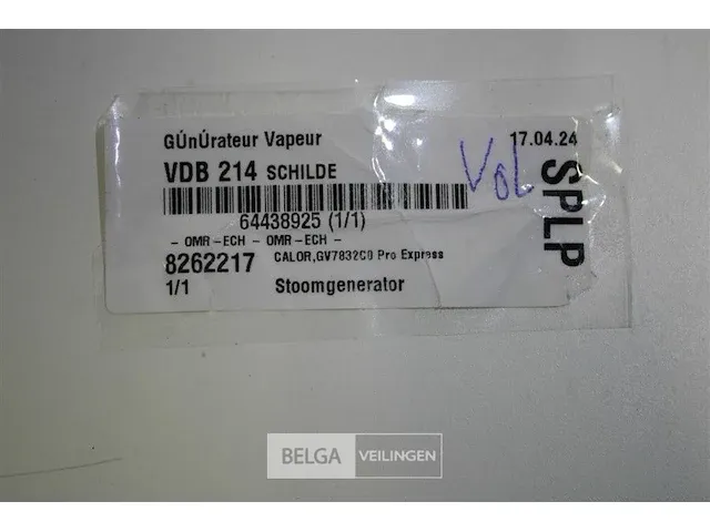 Calor gv7832c0 pro express stoomgenerator - afbeelding 5 van  6