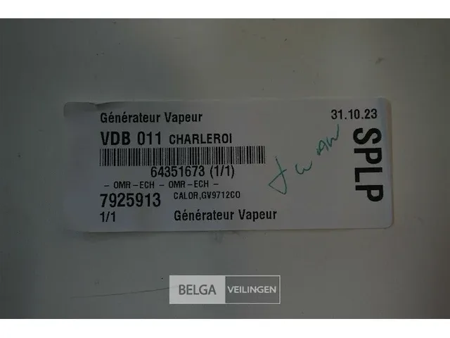 Calor gv9712co stoomgenerator - afbeelding 2 van  2