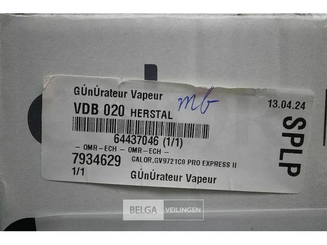 Calor gv9721c0 pro express ii stoomgenerator - afbeelding 5 van  6