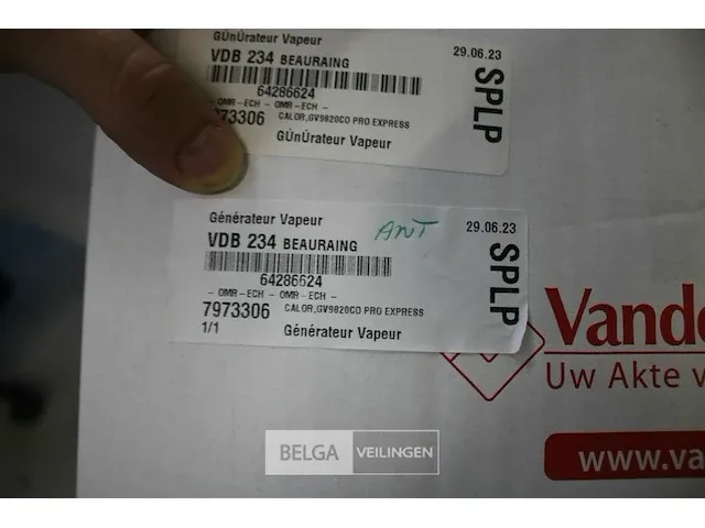 Calor gv9820co pro express stoomgenerator - afbeelding 4 van  4