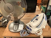 Calor ventilator + stoomstrijkijzer - afbeelding 1 van  1