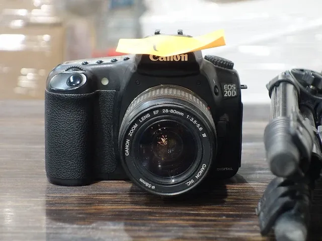 Camera canon + statief - afbeelding 3 van  8