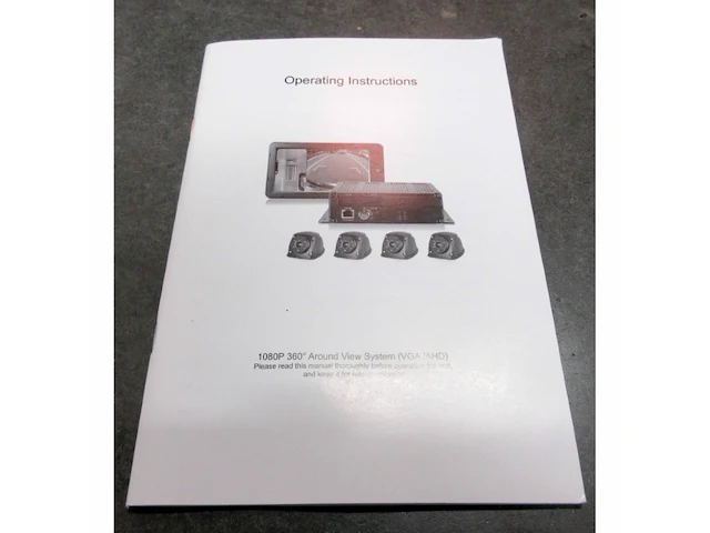 Camera systeem 1080p 360° around view (vga/ahd) - afbeelding 2 van  2