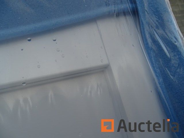 Caminia 180 x 100 wit aluminium hek (winkelwaarde: €999) - afbeelding 4 van  7