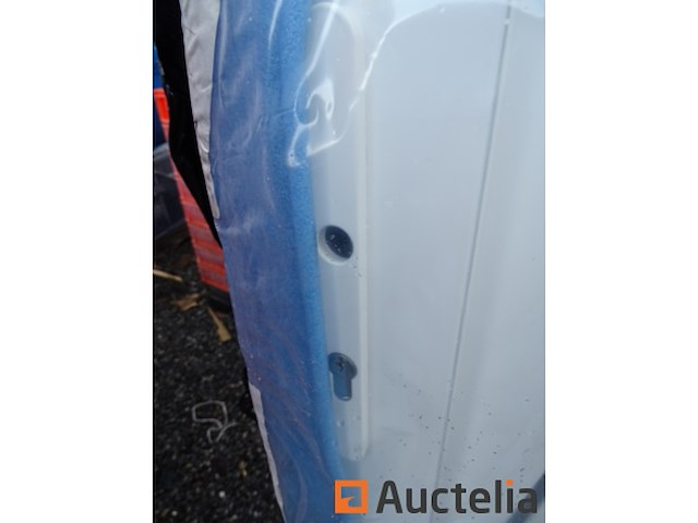 Caminia 180 x 100 witte aluminium poort (winkelwaarde: €999) - afbeelding 6 van  7