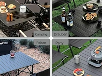 Camping set plooibaar tafel + 4 stoelen - afbeelding 1 van  5