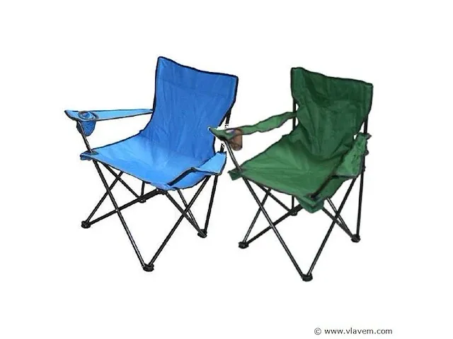 Camping stoelen 10 stuks - afbeelding 1 van  1