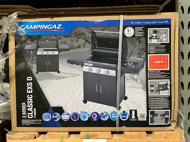 Campingaz 3 series classic exs d gas bbq - afbeelding 4 van  4
