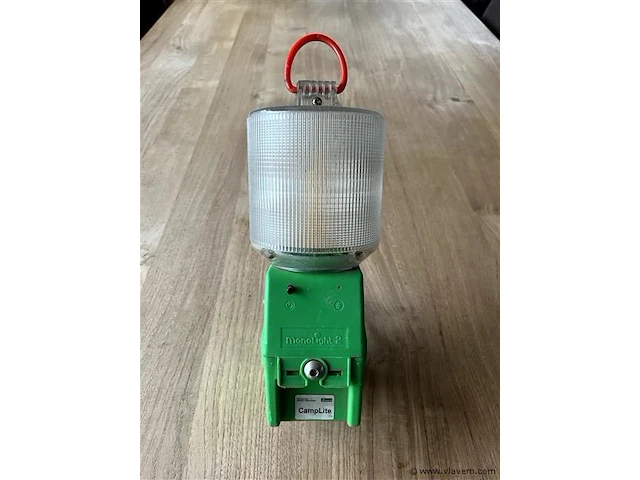 Campinglamp groen - afbeelding 1 van  1