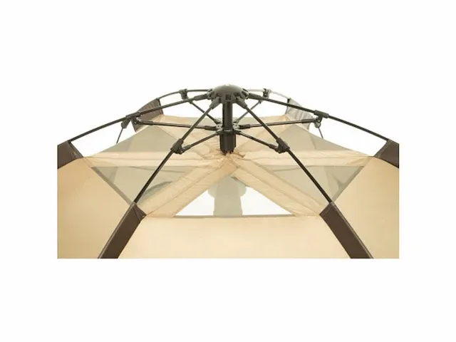 Campz hexa ot 3p tent, beige/grijs - afbeelding 10 van  11