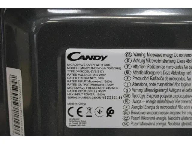 Candy magnetron met grill - afbeelding 7 van  7
