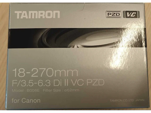 Canon eos 750d incl tamron lens - afbeelding 6 van  7