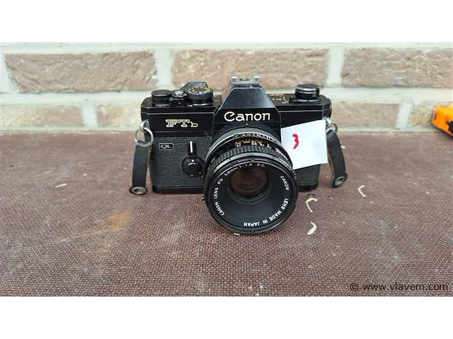 Canon fotocamera ftb - afbeelding 1 van  4