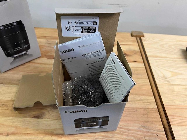 Canon fotomateriaal – complete set met lenzen, flitser en accessoires - afbeelding 5 van  29