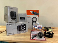 Canon fotomateriaal – complete set met lenzen, flitser en accessoires - afbeelding 1 van  29