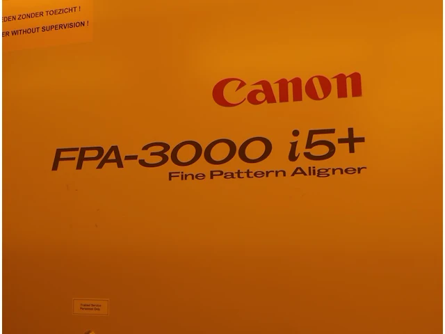 Canon fpa 3000 i5+ - 150mm i-line stepper - afbeelding 23 van  38