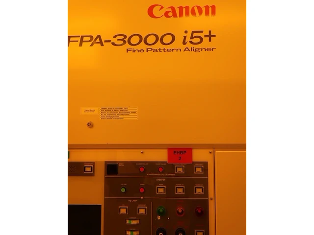 Canon fpa 3000 i5+ - 150mm i-line stepper - afbeelding 33 van  42