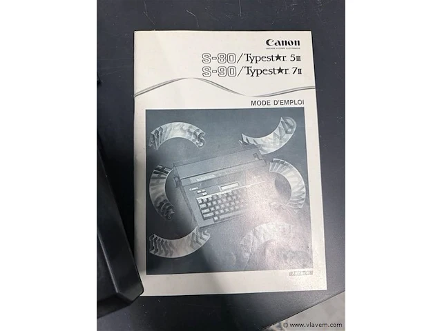 Canon mini typmachine met gebruiksaanwijzing - afbeelding 5 van  5